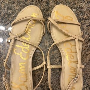 Sam Edelman sandals nude/beige size 9.5